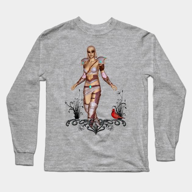 Fantasy women in the night Long Sleeve T-Shirt by Nicky2342
